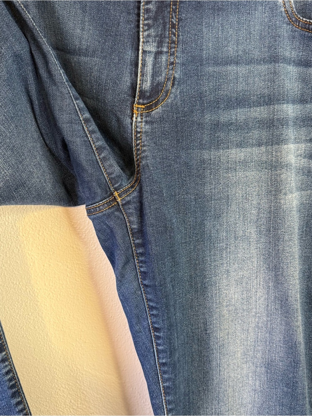 Kut from the Kloth Womens Boot Cut Cotton Denim Jeans Medium Blue Wash Size 16W - Picture 8 of 16